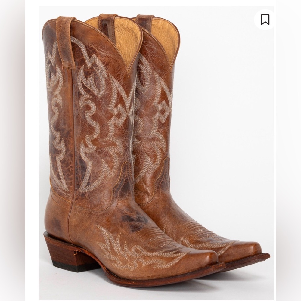 Shyanne Women’s Sylvie Dublin Vintage Leather Western Boot 6.5